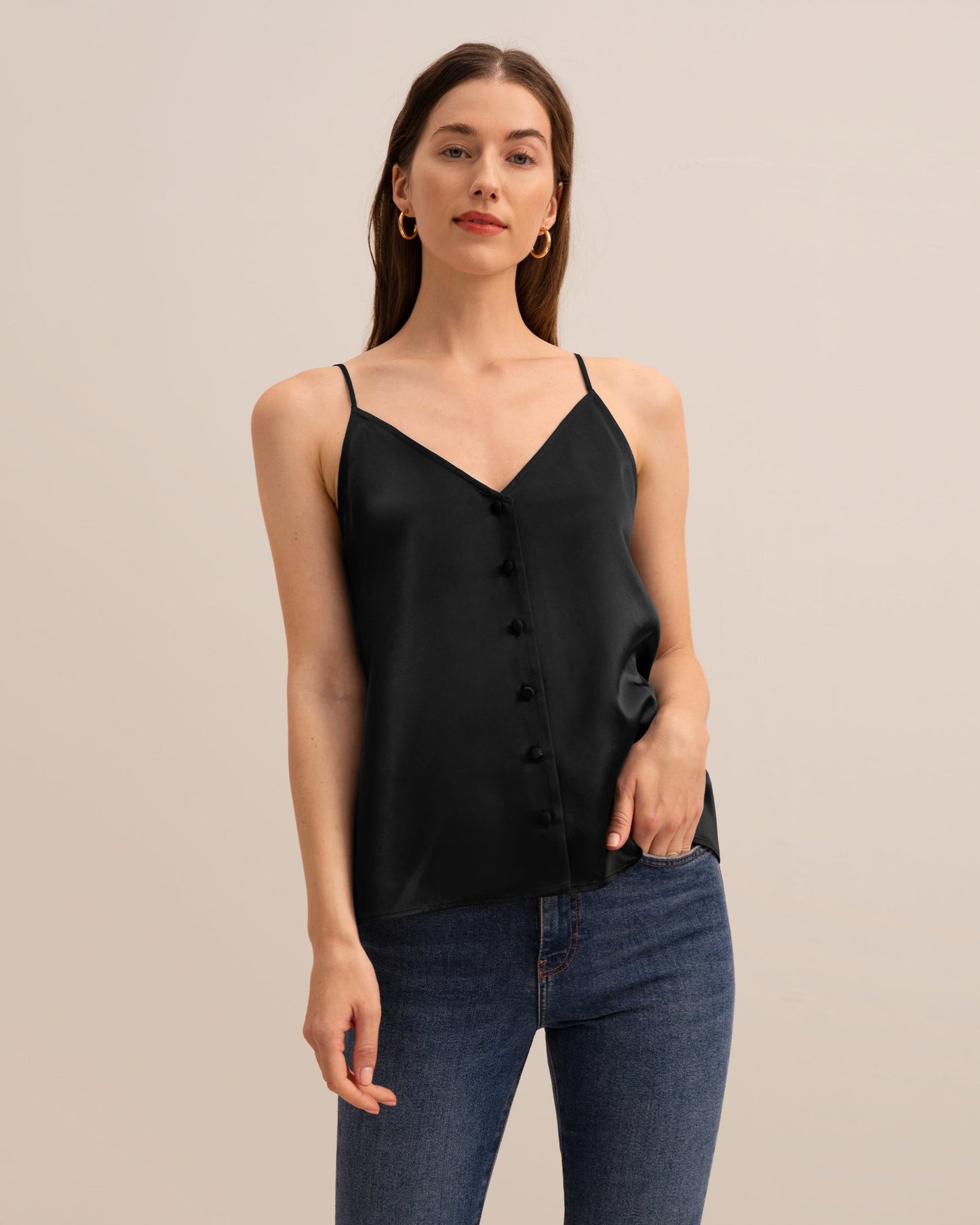 MIM 2 in 1 Covered button Cami