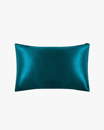 2 Random Color 19 Momme Silk Cotton Pillowcases With Hidden Zipper