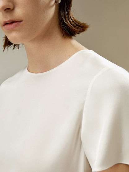 Basic Silk T-shirt