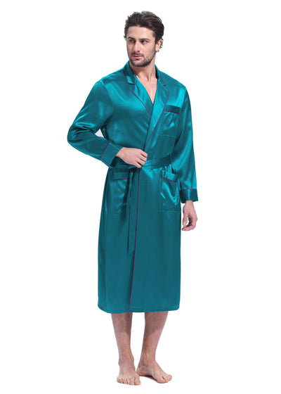 22 Momme Casual Long Silk Robe