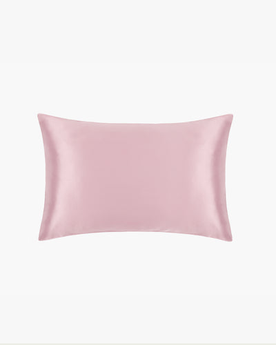 Monogrammed Silk Beauty Sleep Set Rosy Pink