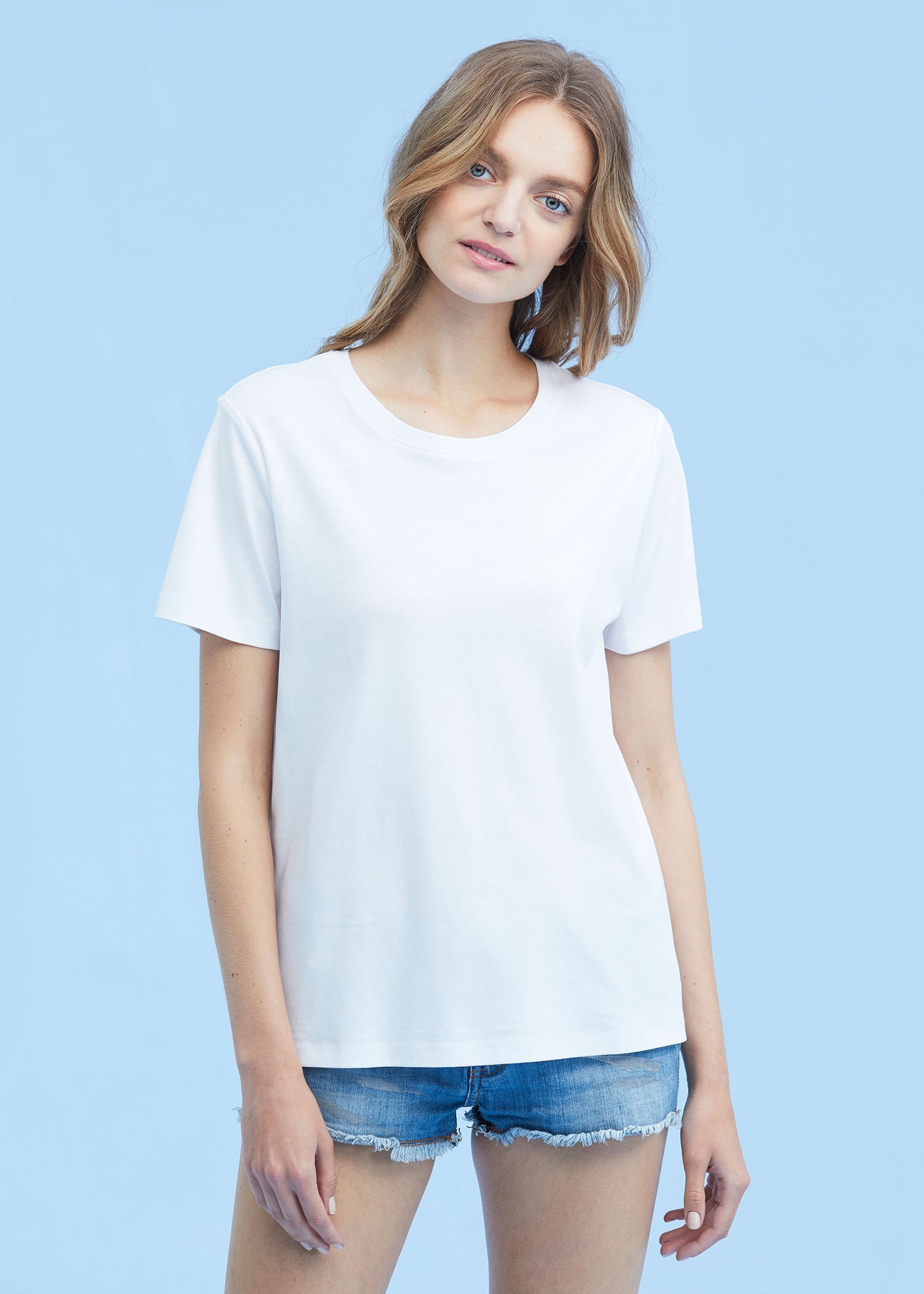 Silk Cotton Blended T Shirt