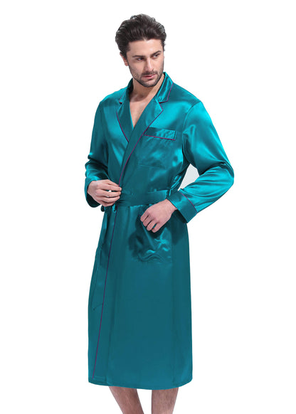 22 Momme Casual Long Silk Robe