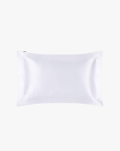 Oxford White Silk Pillowcase