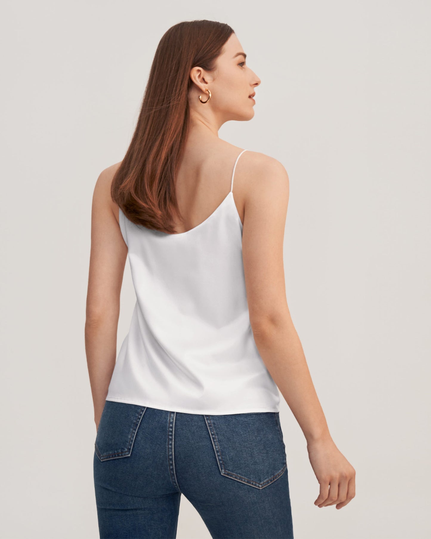 Built-in Bra Comfy Silk Camisole