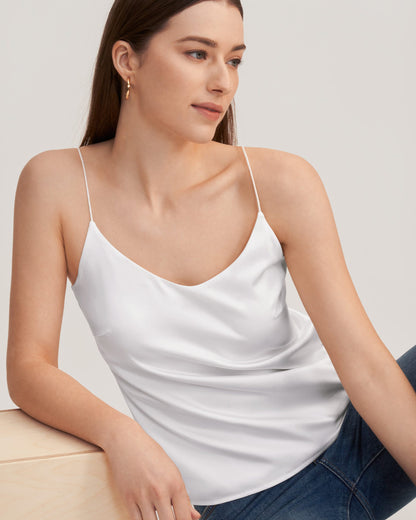 Built-in Bra Comfy Silk Camisole