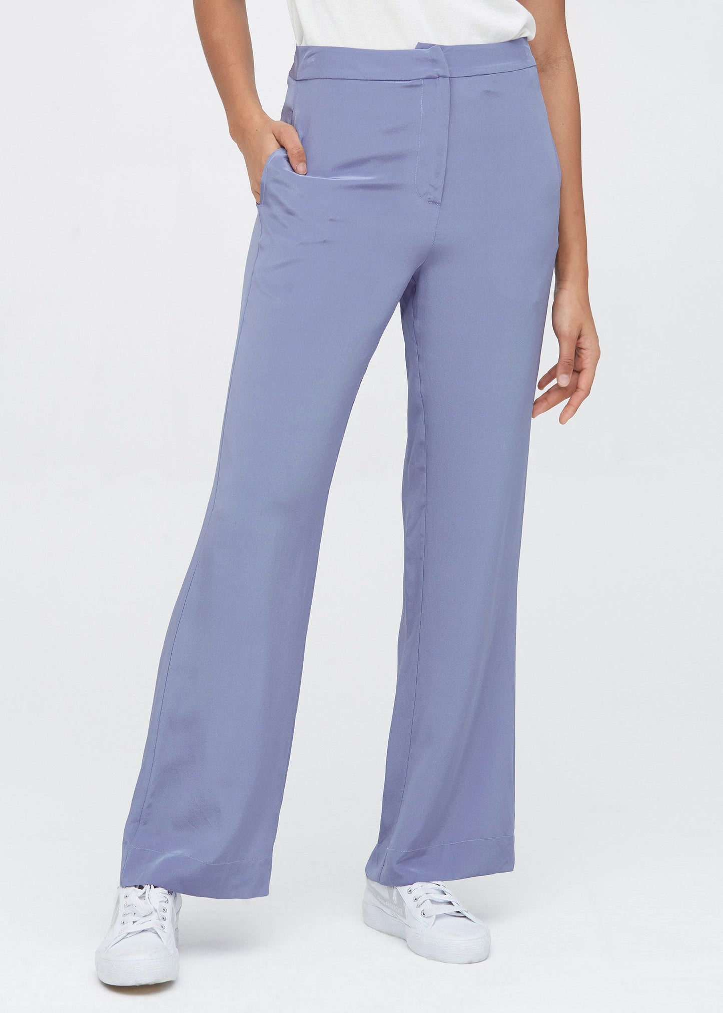 Regular Fit All Day Straight Leg Pant Dusty Blue